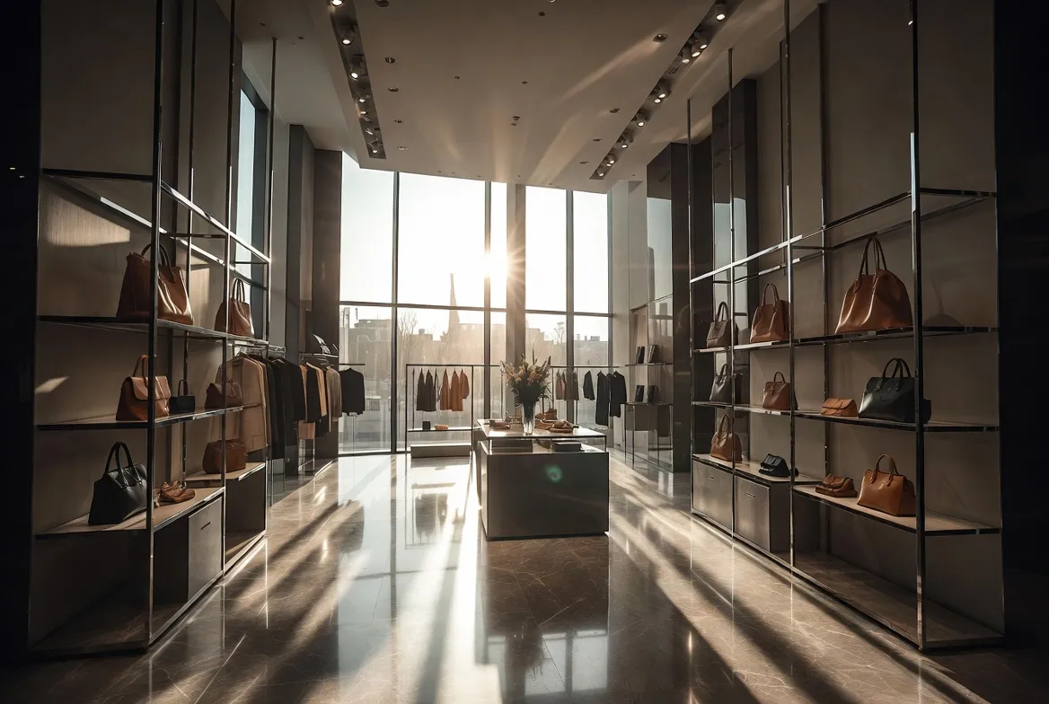 ハイジュエリーブティック店内