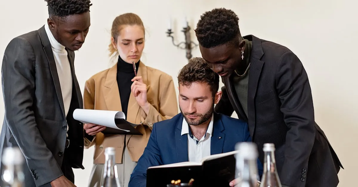 ブティックマネージャーの業務シーン