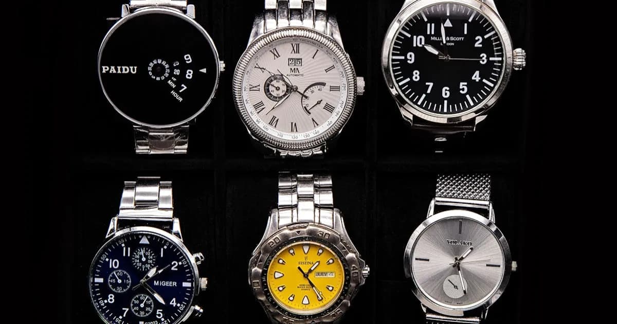 4つの異なるスタイルの高級時計