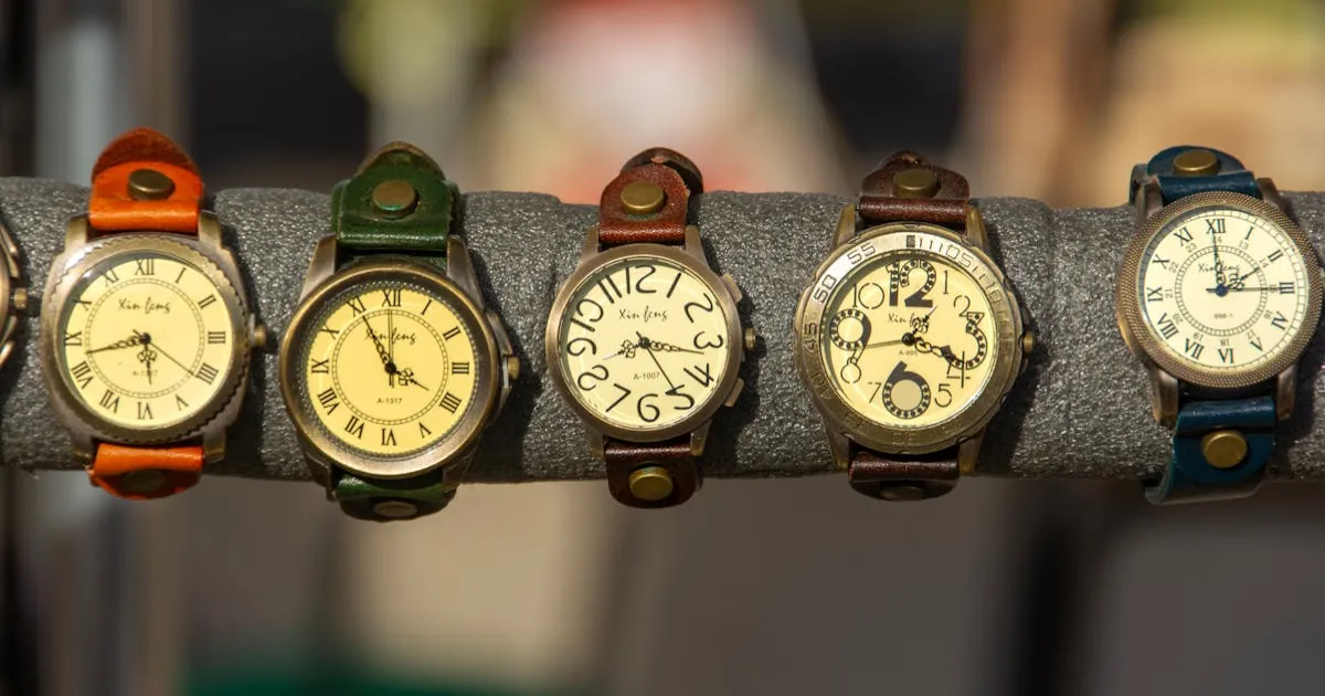 高級時計市場のトレンド分析